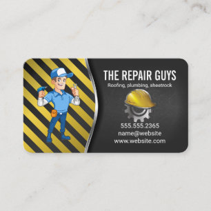 Tarjeta De Visita Reparador Renovaciones del hogar Constructor