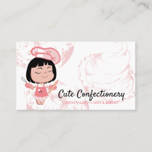 Tarjeta De Visita Repostera de Confitería