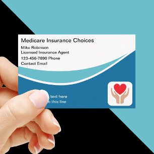 Tarjeta De Visita Representante de Seguro Médico Medicare