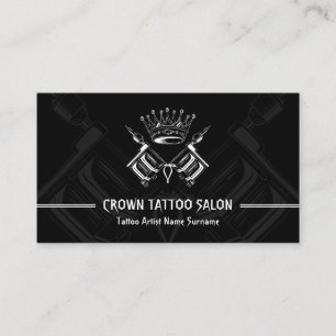 Tarjeta De Visita Reserva de Tatuajes de Custom Ink