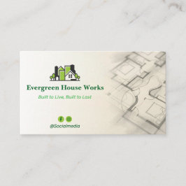 Tarjeta De Visita Residential Construction | GreenLight Drafter
