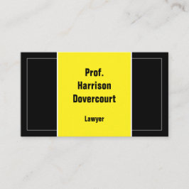 Tarjeta de visita respetable, humilde y profesiona