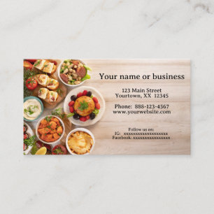Tarjeta De Visita Restauración