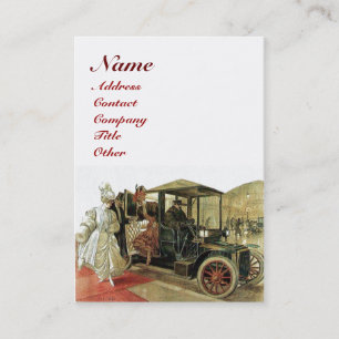 Tarjeta De Visita RESTAURACIÓN AUTO, AUTOMOTRIZ, garaje de la