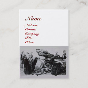 Tarjeta De Visita RESTAURACIÓN AUTOMÁTICA, AUTOMOTIVO, garaje de rep