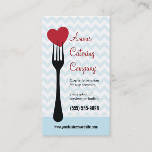Tarjeta De Visita Restaurante del corazón/tarjeta de visita