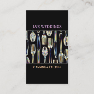 Tarjeta De Visita Restaurante Fiesta Wedding Planner