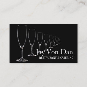Tarjeta De Visita Restaurante Fiesta Wedding Planner