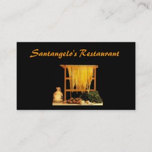 Tarjeta De Visita Restaurante italiano