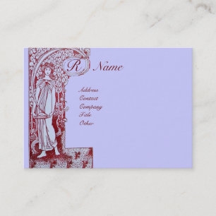 TARJETA DE VISITA RESTAURANTE MONOGRAMA 2