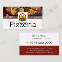 Restaurante Pizza, publicidad de pizzería