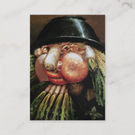 Tarjeta De Visita Restaurante vegetariano, granja orgánica, comida