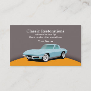 Tarjeta De Visita RestoMod