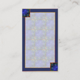 Tarjeta De Visita Resumen Blue Modern