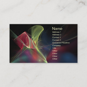 Tarjeta De Visita Resumen corporativo oscuro