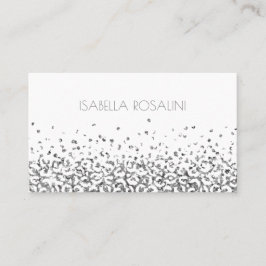 Tarjeta De Visita Resumen de la impresión de animales de Leopardo Pl