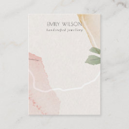 Tarjeta De Visita Resumen de la pantalla de la banda de collar verde