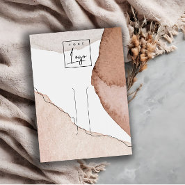 Tarjeta De Visita Resumen de la pantalla del clip de barrido del log