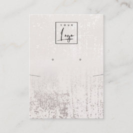 Tarjeta De Visita Resumen de la pantalla del logotipo del collar de