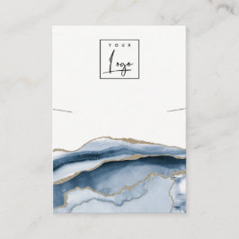 Tarjeta De Visita Resumen de la pantalla del logotipo del collar de 