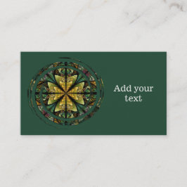 Tarjeta De Visita Resumen de viaje celta