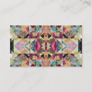 Tarjeta De Visita Resumen decoración ornamental moderna marroquí