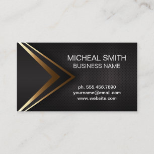 Tarjeta De Visita Resumen Fondo de textura metálica