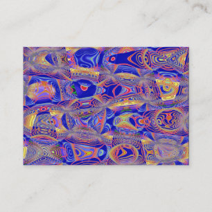 Tarjeta De Visita Resumen fractal 061012a