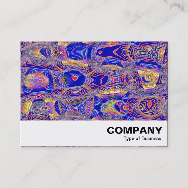 Tarjeta De Visita Resumen fractal 061012a (Anverso)