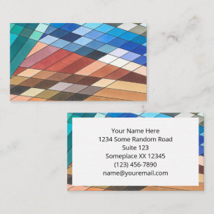 Tarjeta De Visita Resumen geométrico: Aminette