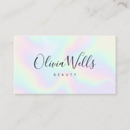 Tarjeta De Visita Resumen Guión escrito a mano irlandés