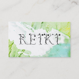 Tarjeta De Visita *~* Resumen La pintura excitante provoca a REIKI I