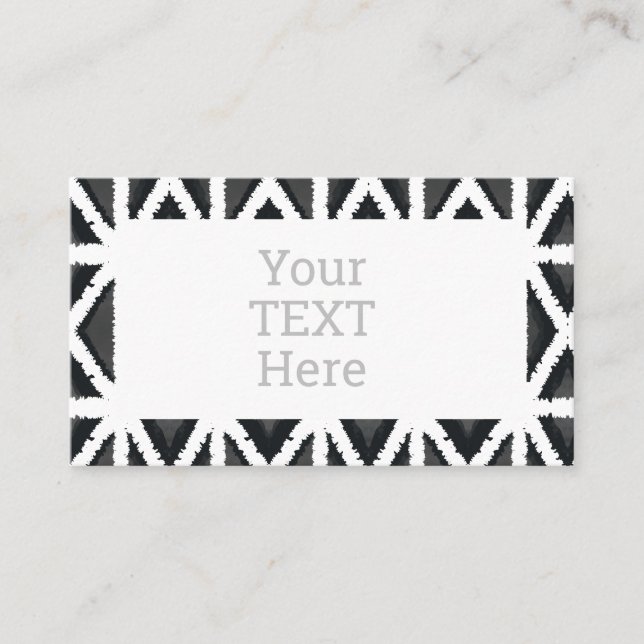 Tarjeta De Visita Resumen moderno (Anverso)