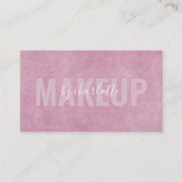 Tarjeta De Visita Resumen moderno Belleza de artista de maquillaje r