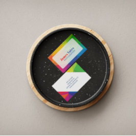 Tarjeta De Visita Resumen moderno y colorido