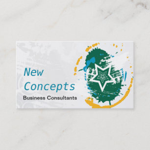 Tarjeta De Visita Resumen, moderno y profesional