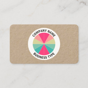 Tarjeta De Visita Resumen Pie 01 - kraft