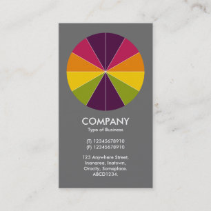 Tarjeta De Visita Resumen Pie 02 - Gris #6a6a6a