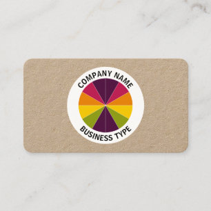 Tarjeta De Visita Resumen Pie 02 - kraft