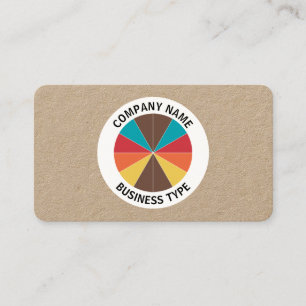 Tarjeta De Visita Resumen Pie 05 - kraft