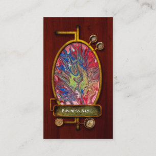 Tarjeta De Visita Resumen - Pintura - El significado de la vida