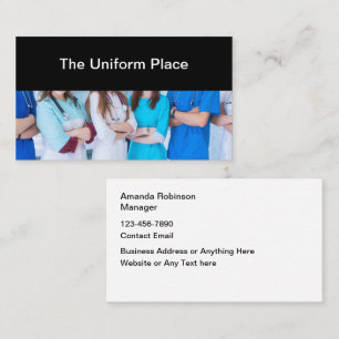 Tarjeta De Visita Retail Uniforme S