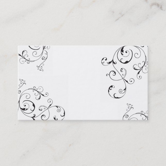 Tarjeta de visita retra (Anverso)