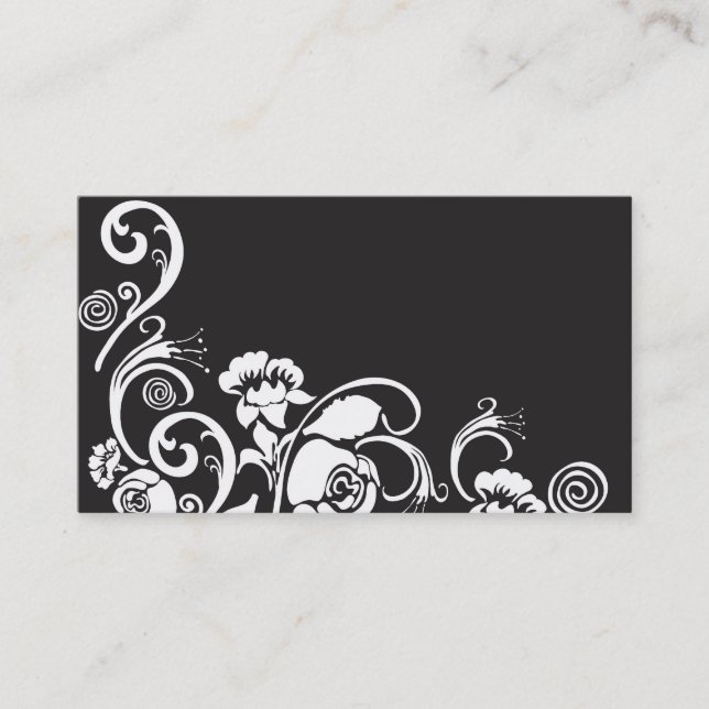 Tarjeta de visita retra (Anverso)