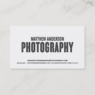 TARJETA DE VISITA RETRA DE LA FOTOGRAFÍA DEL