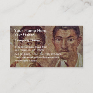 Tarjeta De Visita Retrato de Paquius Proculus y su esposa por Meist