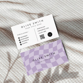 Tarjeta de visita Retro