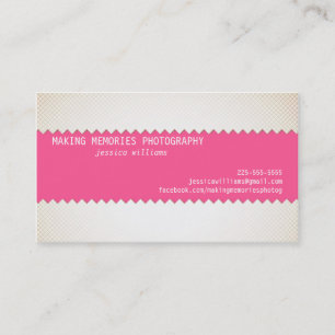 Tarjeta De Visita Retro