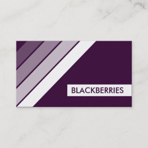 Tarjeta De Visita retro BLACKBERRIES