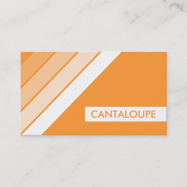 Tarjeta De Visita retro CANTALOUPE (Anverso)